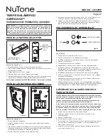 Предварительный просмотр 5 страницы NuTone AMERICANA LA552RW Installation & Operating Instructions Manual