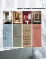 Предварительный просмотр 2 страницы NuTone Avanti Corner Cabinet Brochure