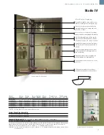 Предварительный просмотр 5 страницы NuTone Avanti Corner Cabinet Brochure