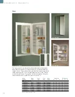 Предварительный просмотр 18 страницы NuTone Avanti Corner Cabinet Brochure