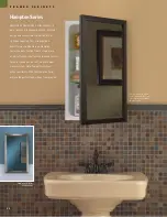 Предварительный просмотр 22 страницы NuTone Avanti Corner Cabinet Brochure