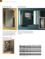 Предварительный просмотр 38 страницы NuTone Avanti Corner Cabinet Brochure