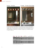 Предварительный просмотр 46 страницы NuTone Avanti Corner Cabinet Brochure