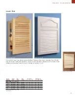 Предварительный просмотр 49 страницы NuTone Avanti Corner Cabinet Brochure