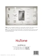 Предварительный просмотр 60 страницы NuTone Avanti Corner Cabinet Brochure