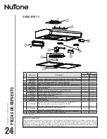 Предварительный просмотр 74 страницы NuTone AVDF1 Series Installation Use And Care Manual