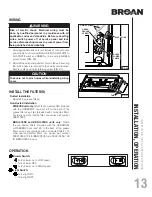 Предварительный просмотр 13 страницы NuTone BBN1243SS Installation Use & Care Instructions