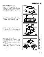 Preview for 11 page of NuTone BBN3306SS Installation Use & Care Instructions