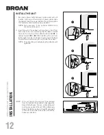 Preview for 12 page of NuTone BBN3306SS Installation Use & Care Instructions