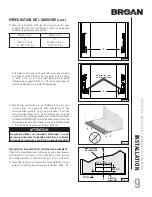 Preview for 30 page of NuTone BBN3306SS Installation Use & Care Instructions