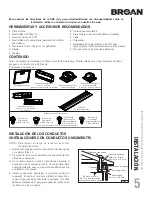 Preview for 47 page of NuTone BBN3306SS Installation Use & Care Instructions