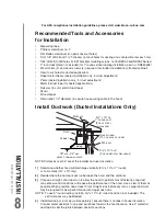 Preview for 8 page of NuTone CAPTUR BKDD1 Series Installation Use And Care Manual