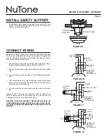 Предварительный просмотр 4 страницы NuTone CFC56BR Use & Care Manual