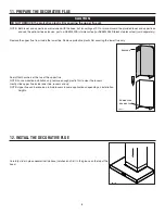 Предварительный просмотр 8 страницы NuTone CHIMNEY ARKEW43 Installation Use And Care Manual