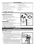 Предварительный просмотр 15 страницы NuTone CHIMNEY ARKEW43 Installation Use And Care Manual