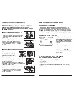 Preview for 11 page of NuTone CT600 Operating Instructions Manual