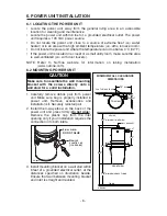 Preview for 6 page of NuTone CV400 Operating Instructions Manual