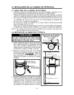 Preview for 16 page of NuTone CV400 Operating Instructions Manual