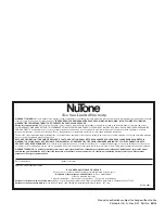 Preview for 12 page of NuTone CV653 Installation Instructions Manual