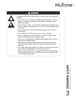 Preview for 3 page of NuTone Haven HVLFABL Assembly & Wiring Instructions