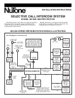 NuTone IM-5000 series Installation Instructions Manual preview