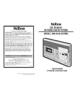 Preview for 1 page of NuTone IMA-4406 Series Operating Instructions Manual