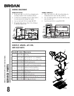 Предварительный просмотр 8 страницы NuTone inVent AE110SL Installation And Use & Care Instructions