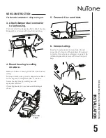 Предварительный просмотр 5 страницы NuTone InVent AERN110S Installation And Use & Care Instructions