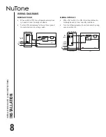 Предварительный просмотр 8 страницы NuTone InVent AERN110S Installation And Use & Care Instructions