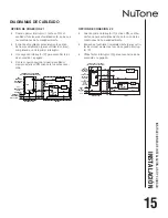 Предварительный просмотр 15 страницы NuTone InVent AERN110SL Installation And Use & Care Instructions