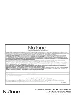 Preview for 8 page of NuTone LA-52 Series Installation Instructions Manual