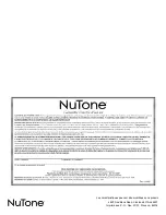 Preview for 12 page of NuTone LA-52 Series Installation Instructions Manual