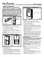 Preview for 5 page of NuTone LA225WH Installation & Operating Instruction