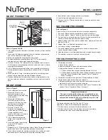 Preview for 2 page of NuTone LA226WH Installation & Operating Instructions Manual