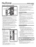 Preview for 4 page of NuTone LA226WH Installation & Operating Instructions Manual