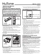 Preview for 5 page of NuTone LA226WH Installation & Operating Instructions Manual