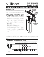 NuTone LA310CY Installation Manual preview