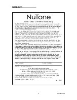 Preview for 4 page of NuTone LA522WH Installation Instructions Manual