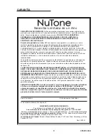 Preview for 8 page of NuTone LA522WH Installation Instructions Manual