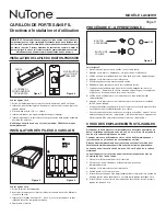 Preview for 3 page of NuTone LA542WH Installation & Operating Instructions Manual