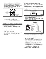 Предварительный просмотр 2 страницы NuTone la600wh Installation & Operating Instructions Manual