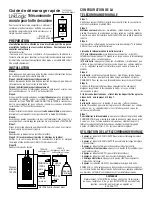 Preview for 2 page of NuTone LinkLogic ACBLL Quick Start Manual