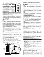 Preview for 3 page of NuTone LinkLogic ACBLL Quick Start Manual