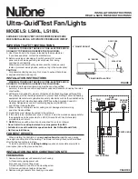 Предварительный просмотр 1 страницы NuTone LS100L Installation Instructions Manual