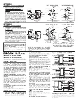 Preview for 3 page of NuTone P2RW Manual