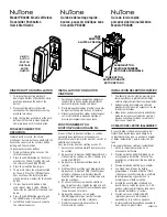 Preview for 1 page of NuTone PB340K Quick Start Manual