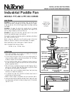 NuTone PFC-48II SERIES Installation Instructions предпросмотр