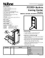 Предварительный просмотр 1 страницы NuTone PressRite AVD45KN Architectural & Engineering Specifications