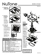 Preview for 8 page of NuTone QTN110LE Quick Start Manual