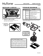 Предварительный просмотр 8 страницы NuTone QTN130EC Instructions Manual